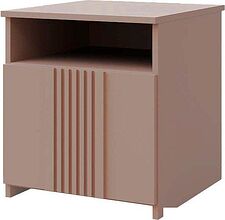 Тумба КМК Мебель 1ДН Харди КМК 0965.31-01 (капучино/SAT 13 капучино)