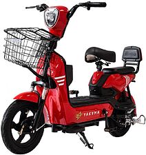 Электровелосипед Yakama S2 (красный)