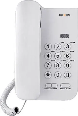 Проводной телефон TeXet TX-212