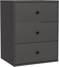 Тумба Mio Tesoro Мини 3 ящика 2.07.03.060.2 (черный) Тумба Mio Tesoro Мини 3 ящика 2.07.03.060.2 (черный)