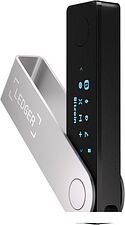 Аппаратный криптокошелек Ledger Nano X (черный)