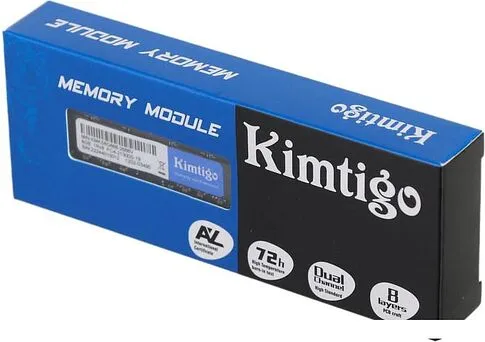 Оперативная память Kimtigo 8ГБ DDR4 SODIMM 2666 МГц KMKS8G8682666