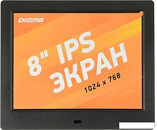 Цифровая фоторамка Digma PF-843 (черный)