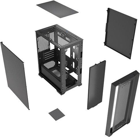 Корпус Powercase ByteFlow Micro CP CAMBCP-F0