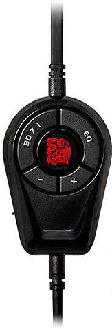 Наушники с микрофоном Thermaltake Cronos Riing RGB 7.1 [N:HT-CRA-DIECBK-20]