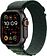 Умные часы Apple Watch Ultra 2 LTE 49 мм (титановый корпус, черный/темно-зеленый, ремешок из полиэстера L)
