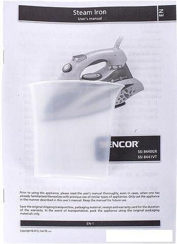 Утюг Sencor SSI 8440GR