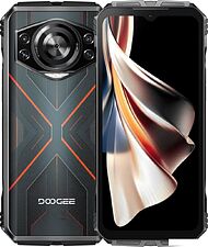 Смартфон Doogee S Cyber 8GB/256GB (черный/красный)