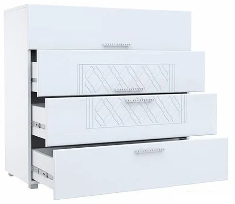 Комод Rinner Тиффани М23 (текстурный белый)