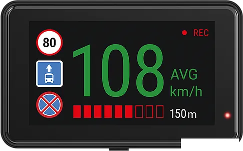 Видеорегистратор-GPS информатор (2в1) NAVITEL R980 4K