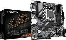 Материнская плата Gigabyte A620M DS3H (rev. 1.0) Материнская плата Gigabyte A620M DS3H (rev. 1.0)