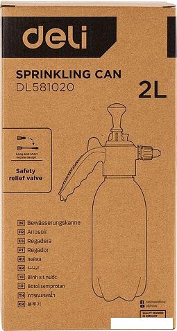 Ручной опрыскиватель Deli DL581020