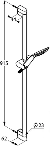 Душевой гарнитур  Kludi Fizz 6764005-00 (хром)