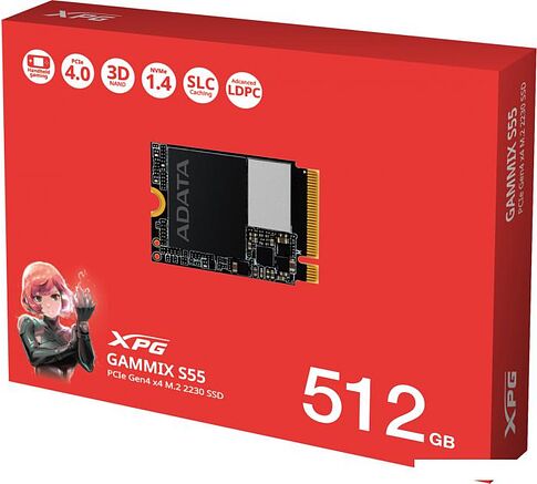 SSD ADATA XPG Gammix S55 512GB SGAMMIXS55-512G-C