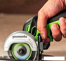 Угловая шлифмашина Greenworks GD24UCS (без АКБ)