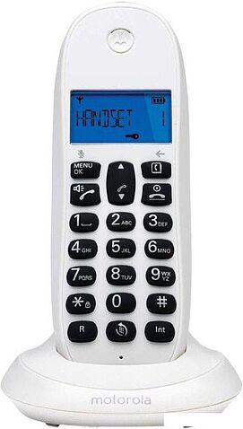 Радиотелефон Motorola C1001CB+ (белый)