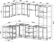 Готовая кухня Интерлиния Мила Лайт 1.68x2.6 левая без столешницы (белый платинум/бетон) Готовая кухня Интерлиния Мила Лайт 1.68x2.6 левая без столешницы (белый платинум/бетон)