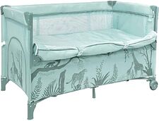 Манеж-кровать Amarobaby Transform Africa AMARO-26TrА/13 (зеленый)