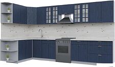 Готовая кухня Интерлиния Берес 1.7x3.6 левая (дуб королевский/бискайская сосна) Готовая кухня Интерлиния Берес 1.7x3.6 левая (дуб королевский/бискайская сосна)