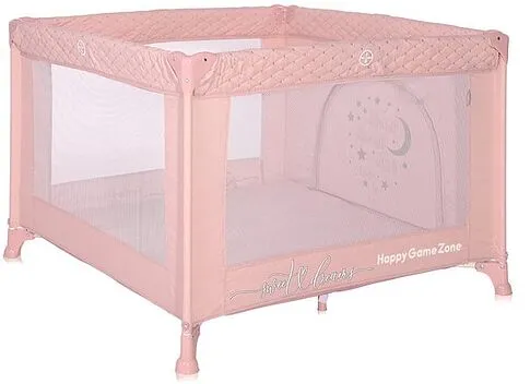 Игровой манеж Lorelli Game Zone Happy 2023 (сочный розовый, звезды)
