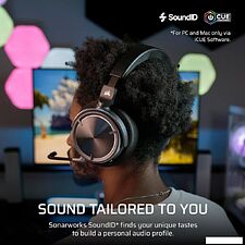 Наушники Corsair Virtuoso Max Wireless (черный)