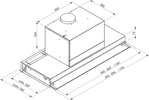 Кухонная вытяжка Faber Ilma X A120 305.0482.954