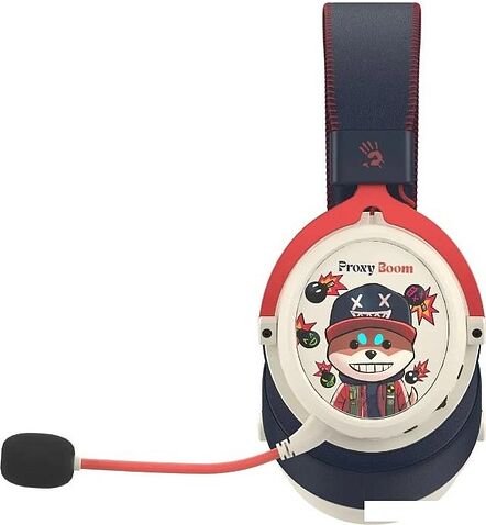 Наушники A4Tech Bloody MR595 Proxy Boom (бежевый)