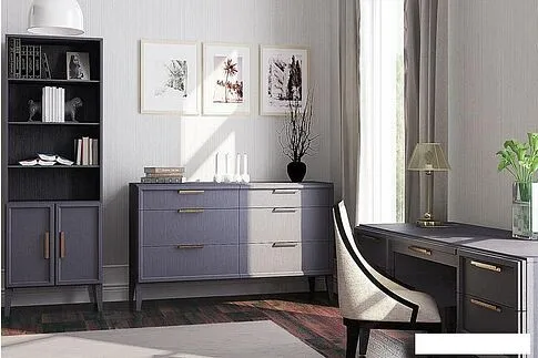 Комод Молодечномебель Charlie B-6 (шафран)