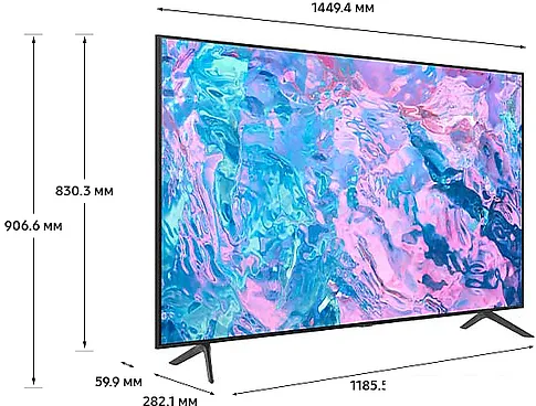 Телевизор Samsung Crystal UHD 4K CU7100 UE65CU7100UXRU