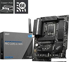 Материнская плата MSI PRO Z690-A WiFi Материнская плата MSI PRO Z690-A WiFi