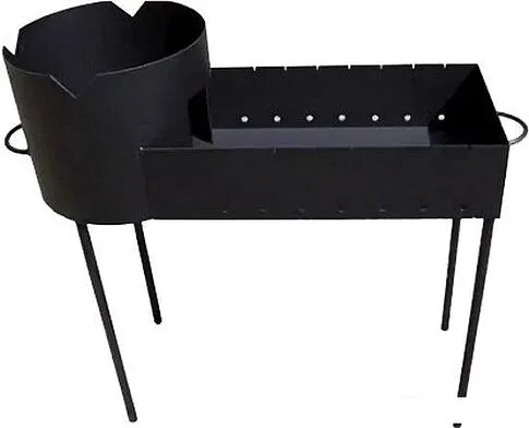 Разборный мангал Chugun Invest 3в1 90x35x80см (12л, со съемными ножками)