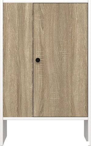 Тумба Mio Tesoro Мини 1 дверь 2.07.03.090.11 (белый/сонома)