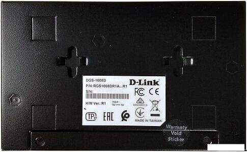 Неуправляемый коммутатор D-Link DGS-1008D/R1A