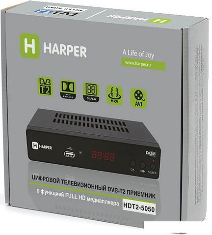 Приемник цифрового ТВ Harper HDT2-5050