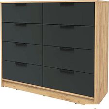 Комод Интерлиния Концепт КТ-К117 (антрацит/дуб золотой)