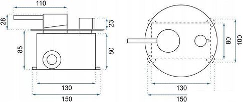Душевая система  Rea Lungo Rose Gold REA-P6610