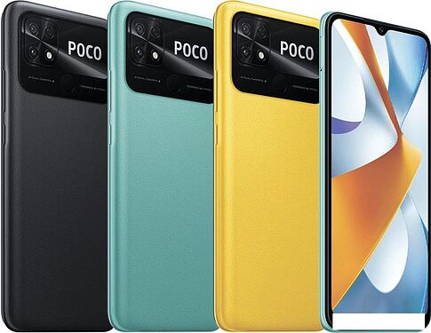Смартфон POCO C40 4GB/64GB международная версия (черный)