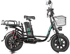 Электровелосипед Gelbert Khan Monster 2 (черный)