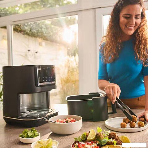 Аэрогриль (аэрофритюрница) Braun MultiFry 5 2-in-1 HF 5054I