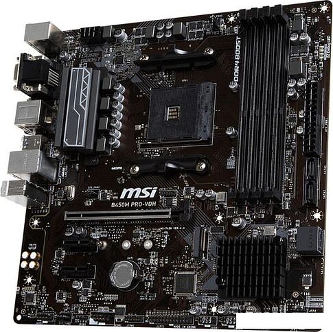 Материнская плата MSI B450M PRO-VDH