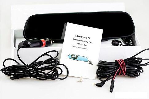 Автомобильный видеорегистратор SilverStone F1 NTK-351 Duo