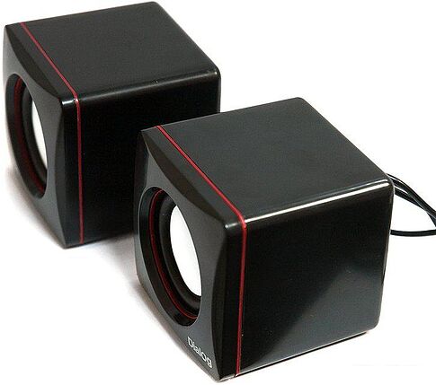 Акустика Dialog AC-04UP (черный/красный)