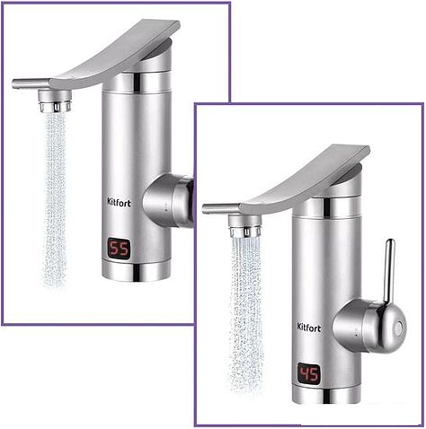 Проточный электрический водонагреватель-кран Kitfort КТ-4028