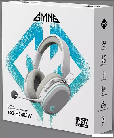Наушники GMNG GG-HS405W (белый)