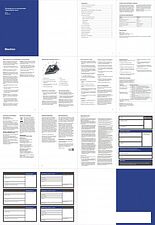 Утюг Blackton Bt SI2110 (белый/красный)