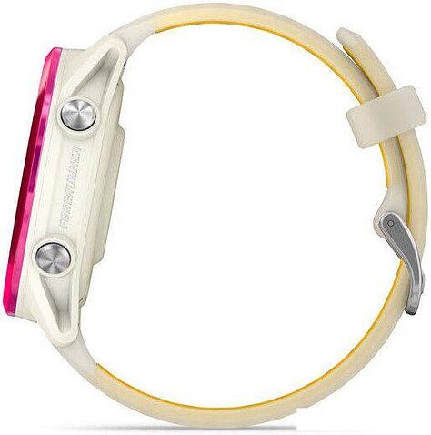 Умные часы Garmin Forerunner 570 42 мм (бежевый/розовый)