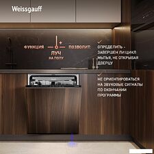 Встраиваемая посудомоечная машина Weissgauff BDW 6038 Infolight Встраиваемая посудомоечная машина Weissgauff BDW 6038 Infolight
