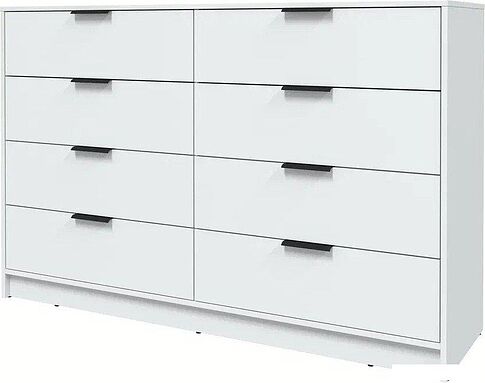 Комод Интерлиния Концепт КТ-К157 (белый платинум/белый платинум)