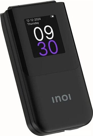 Телефон Inoi 284 Flip 4G (черный)
