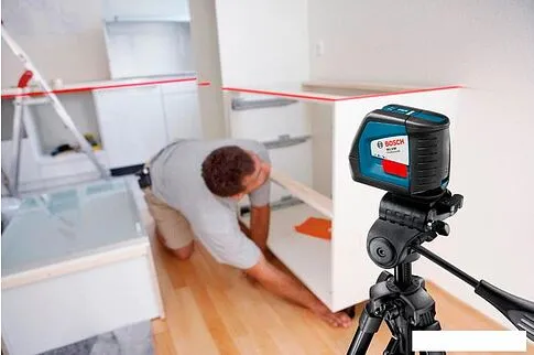 Лазерный нивелир Bosch GLL 2-50 (с держателем BM 1) [0601063108]